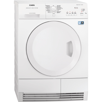 AEG 916097515 asciugatrice Libera installazione Caricamento frontale 7 kg A++ Bianco