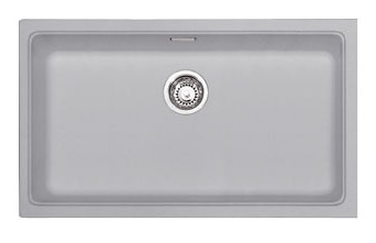 Franke KBG 110-70 Lavello montato su piano Quadrato Alluminio