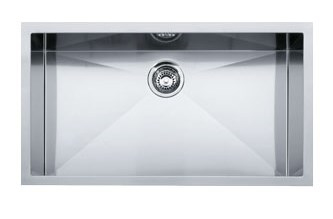 Franke PEX 110-72AD Lavello montato su piano Quadrato Acciaio inox