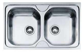 Franke OLX 620 Lavello montato su piano Rettangolare Acciaio inox