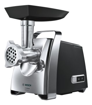 Bosch MFW67440 tritacarne 2000 W Nero, Acciaio inox