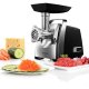 Bosch MFW67440 tritacarne 2000 W Nero, Acciaio inox 4