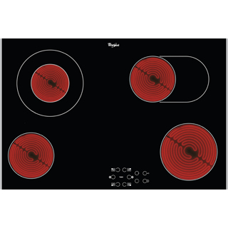 Whirlpool AKT 8360 LX piano cottura Nero Da incasso Ceramica 4 Fornello(i)