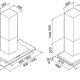 Falmec Kristal Cappa aspirante a parete Acciaio inox 800 m³/h 3