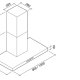 Falmec Plane Top Cappa aspirante a parete Acciaio inossidabile 800 m³/h 3