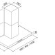 Falmec Plane Cappa aspirante a parete Acciaio inossidabile 600 m³/h 3