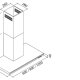Falmec Lumen Cappa aspirante a parete Acciaio inox 800 m³/h 3