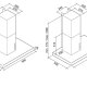 Falmec Lux Cappa aspirante a parete Stainless steel 800 m³/h 3