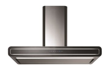 Falmec Imago Cappa aspirante a isola Nero, Acciaio inox 800 m³/h