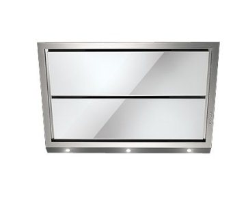 Falmec Gleam Cappa aspirante a parete Acciaio inox, Bianco 800 m³/h