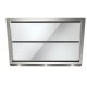Falmec Gleam Cappa aspirante a parete Acciaio inox, Bianco 800 m³/h 2