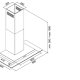 Falmec Exploit Top Cappa aspirante a parete Acciaio inox 800 m³/h 5