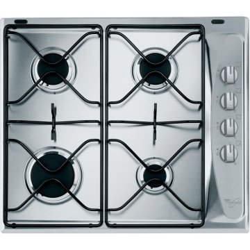Whirlpool AKM 268/IX Acciaio inox Da incasso Gas 4 Fornello(i)