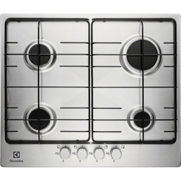Electrolux EGG16242NX piano cottura Acciaio inox Da incasso Gas 4 Fornello(i)