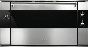 Smeg SF9315XR forno 80 L 3000 W Nero, Acciaio inox