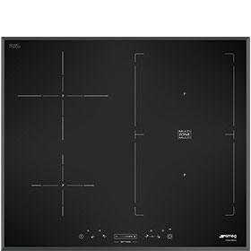 Smeg SIM561B piano cottura Nero Da incasso Piano cottura a induzione 4 Fornello(i)
