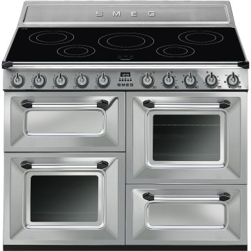 Smeg TR4110IX cucina Elettrico Piano cottura a induzione Acciaio inox