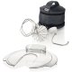 Bosch MUM54A00 robot da cucina 900 W 3,9 L Nero, Argento, Bianco 4