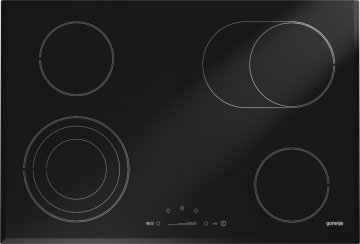 Gorenje ECS780USC Nero Da incasso Alogeno 4 Fornello(i)