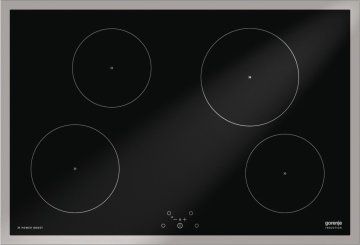 Gorenje IT734X Nero, Acciaio inox Da incasso Piano cottura a induzione 4 Fornello(i)