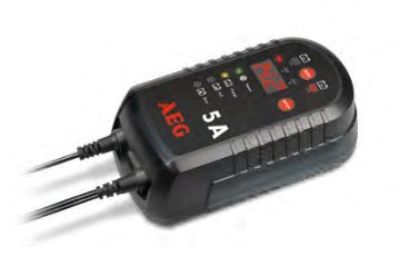 AEG 97017 Caricabatteria per veicolo 6/12 V Nero