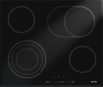 Gorenje ECS680USC Nero Da incasso Ceramica 4 Fornello(i)