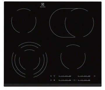 Electrolux EHF16547FK Nero Da incasso Ceramica 4 Fornello(i)