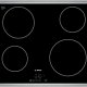 Bosch PKE645B17E piano cottura Nero, Acciaio inox Da incasso Ceramica 4 Fornello(i) 2