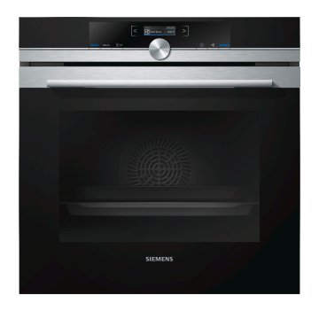 Siemens HB655GBS1 forno 71 L Nero, Acciaio inox