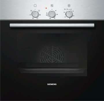 Siemens HB311E4 forno 66 L Nero, Acciaio inox