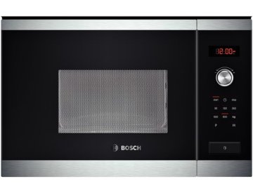 Bosch HMT75M654B forno a microonde Da incasso 20 L 800 W Nero, Stainless steel