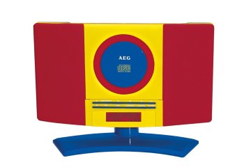 AEG MC 4464 Digitale FM, PLL Multicolore Riproduzione MP3