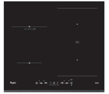 Whirlpool ACM 920/BF Nero Da incasso Piano cottura a induzione 4 Fornello(i)