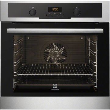 Electrolux EEA4545POX forno 71 L 3500 W Nero, Acciaio inox