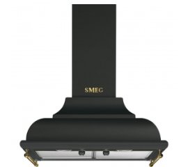 Smeg KC16AOE cappa aspirante Cappa aspirante a parete Nero, Oro 788 m³/h