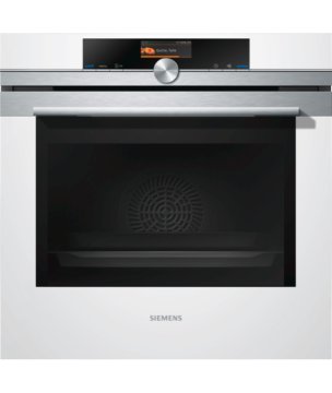 Siemens HB676GBW1 forno 71 L Nero, Bianco