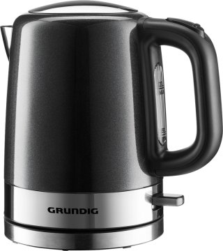 Grundig WK 4440 bollitore elettrico 1 L 2200 W Antracite, Acciaio inox