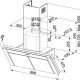 Franke FNE 915 XS Cappa aspirante a parete Acciaio inox 590 m³/h 3