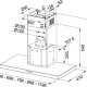 Franke FDF 6354 XS Cappa aspirante a parete Acciaio inox 685 m³/h 3