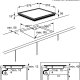 AEG HK6542H0XB Nero, Acciaio inox Da incasso Piano cottura a induzione 4 Fornello(i) 5