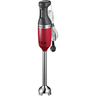 KitchenAid 5KHBC212EER frullatore Frullatore ad immersione Nero, Rosso, Metallico