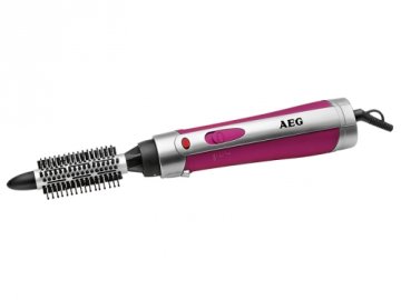 AEG HAS 5660 Spazzola ad aria calda Cremisi, Argento 600 W