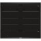 Bosch PXX675DC1E piano cottura Nero, Acciaio inox Da incasso Piano cottura a induzione 4 Fornello(i) 5