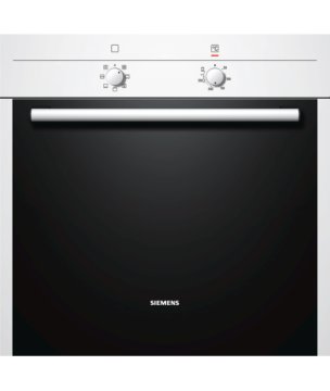 Siemens HB20AB212S forno 66 L Nero, Bianco