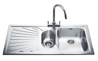 Smeg SP102S lavello Lavello montato su piano Rettangolare