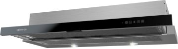 Gorenje DKF2900MST cappa aspirante Integrato Nero, Acciaio inox 420 m³/h