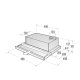 Gorenje DKF500MH cappa aspirante Integrato Acciaio inox 150 m³/h 3
