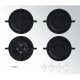 Whirlpool AKT 6400/WH Bianco Da incasso Gas 4 Fornello(i) 2