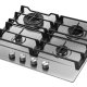 Samsung NA64H3030AS piano cottura Acciaio inox Da incasso Gas 4 Fornello(i) 3