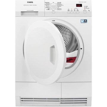 AEG T65770IH4 asciugatrice Libera installazione Caricamento frontale 7 kg A++ Bianco